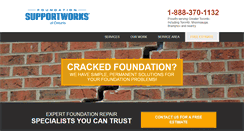 Desktop Screenshot of foundationrepairontario.ca